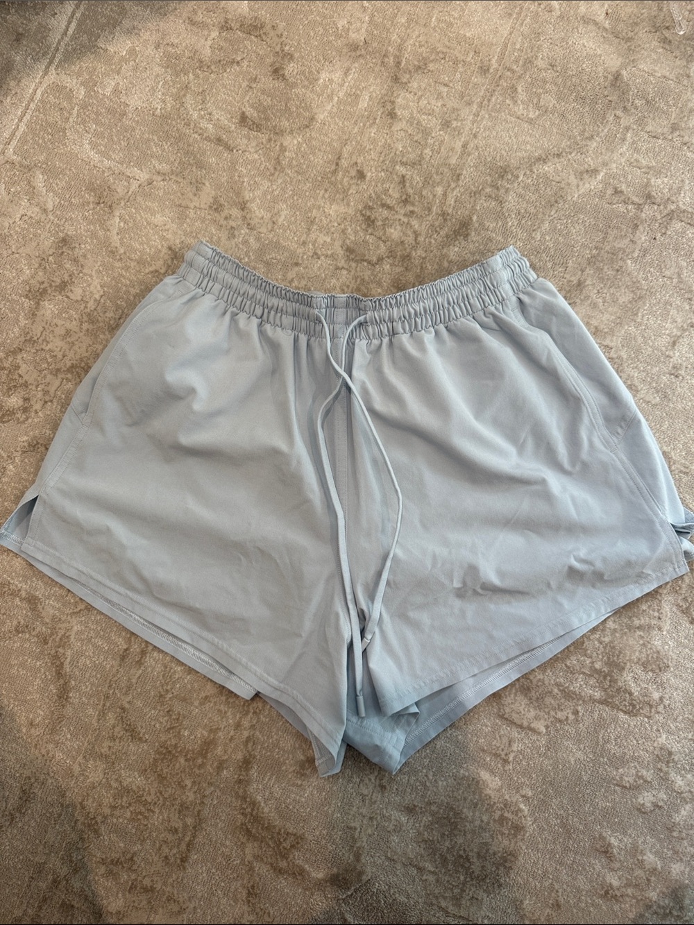 lululemon athletica Light Blue Women's Athletic Shorts